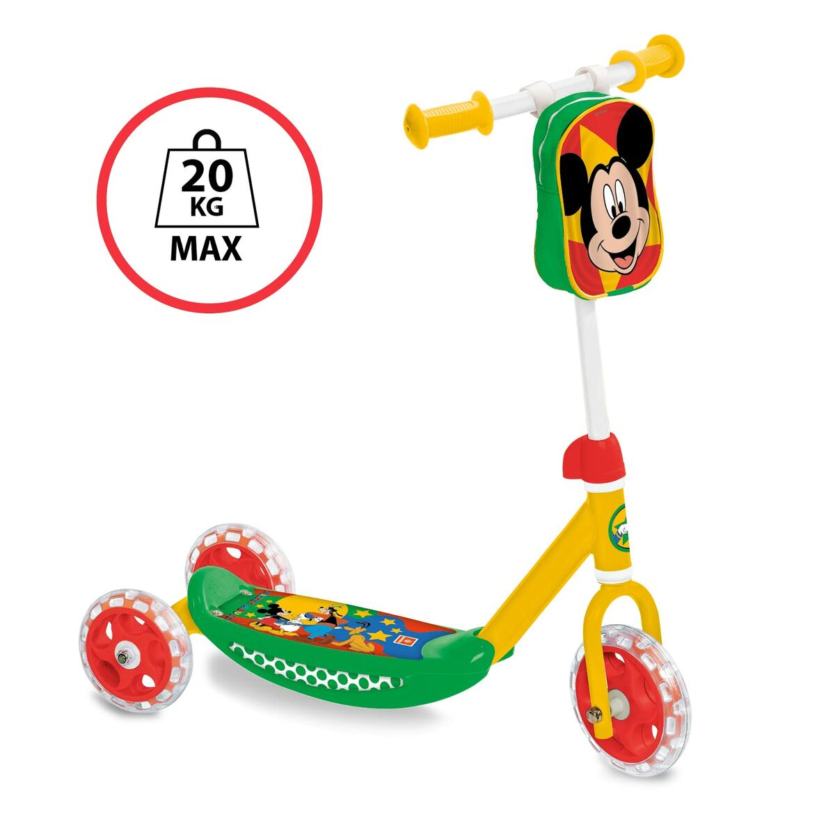 Sparkcykel Mickey Mouse    3 hjul 60 x 46 x 13,5 cm - 7