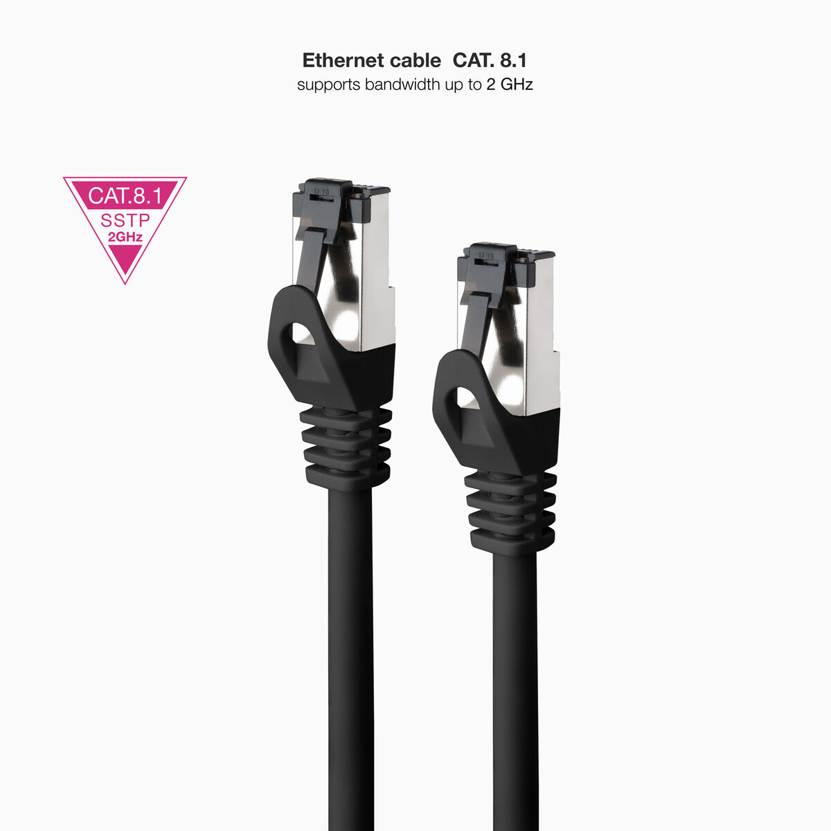USB-kabel NANOCABLE 10.20.2002-BK Svart 2 m - 3
