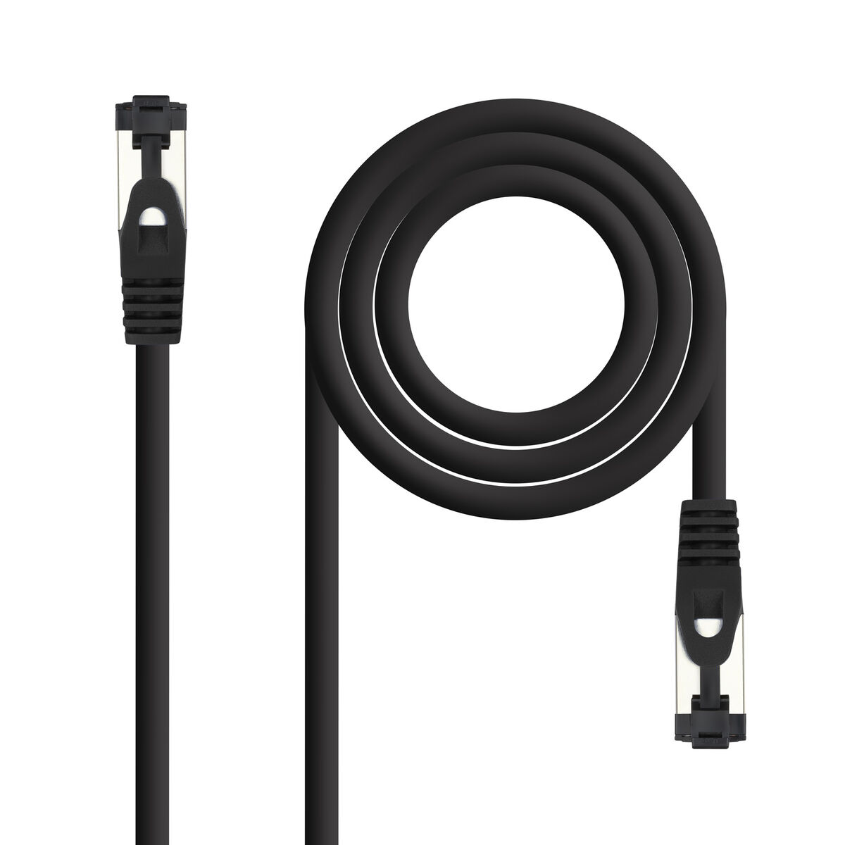USB-kabel NANOCABLE 10.20.2002-BK Svart 2 m