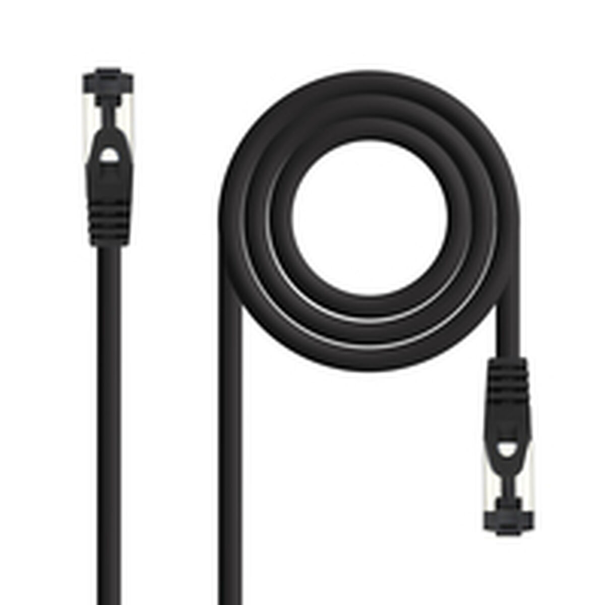 USB-kabel NANOCABLE 10.20.2002-BK Svart 2 m - 2