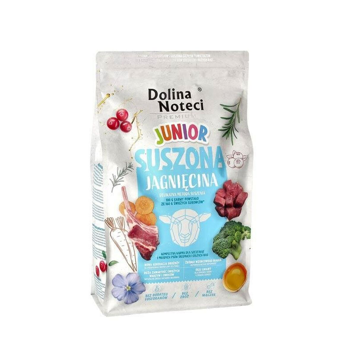 Foder Dolina Noteci Premium Barn/junior Lamm 4 Kg