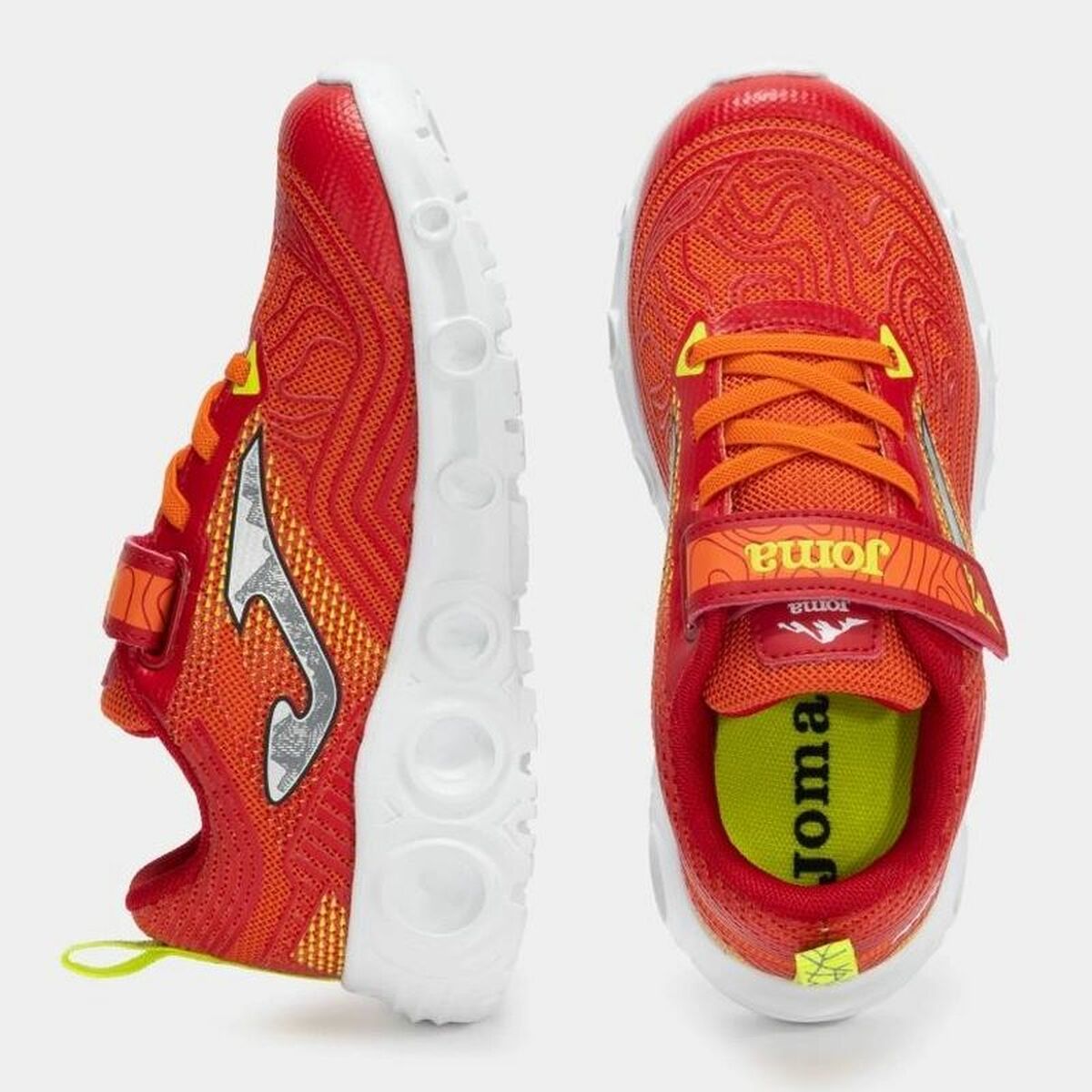 Sportskor för barn Joma Sport Rase Jr 2508 Röd - 3