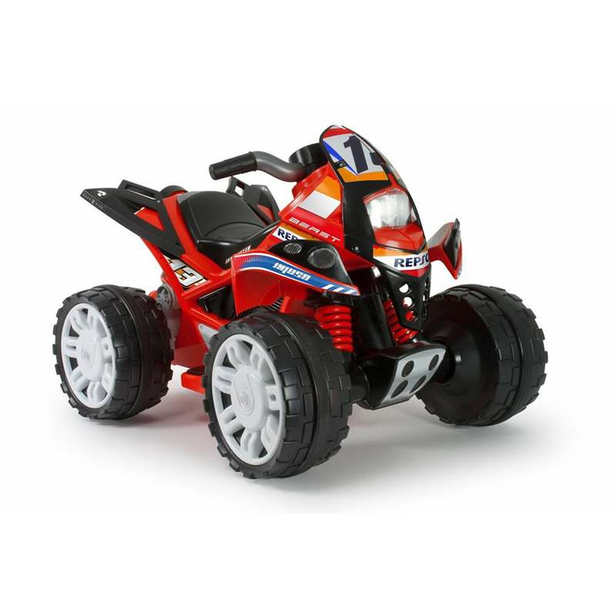 Elektrisk fyrhjuling Injusa The Best Repsol Röd 12 V - 4