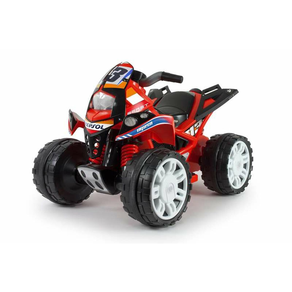 Elektrisk fyrhjuling Injusa The Best Repsol Röd 12 V - 5
