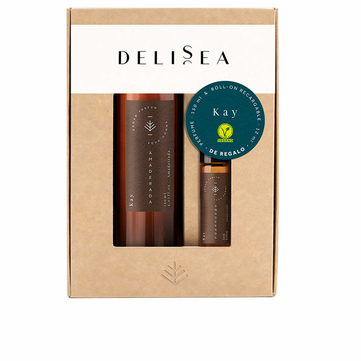 Parfymset Herrar Delisea Kay 2 Delar - 2