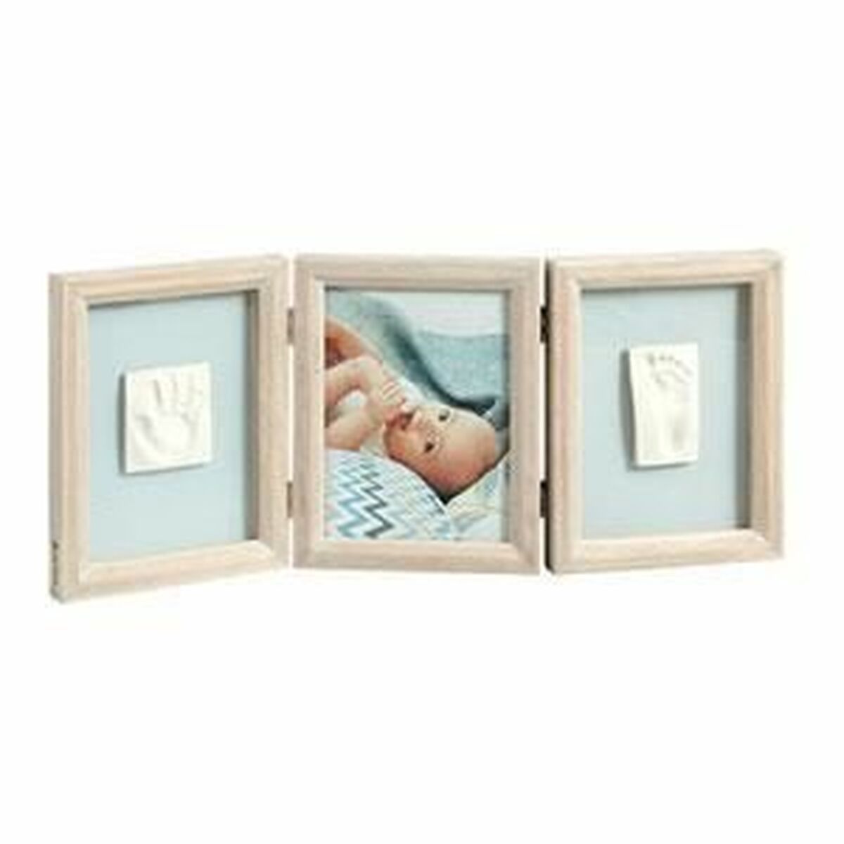 Fotoram BABY ART Birth Gift Brun Trä - 2