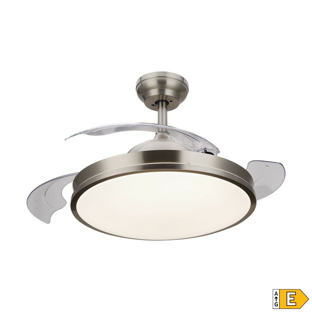 Takfläkt med belysning Philips Atlas 35 W 28 W 4500 Lm ickel (2700 K) - 2