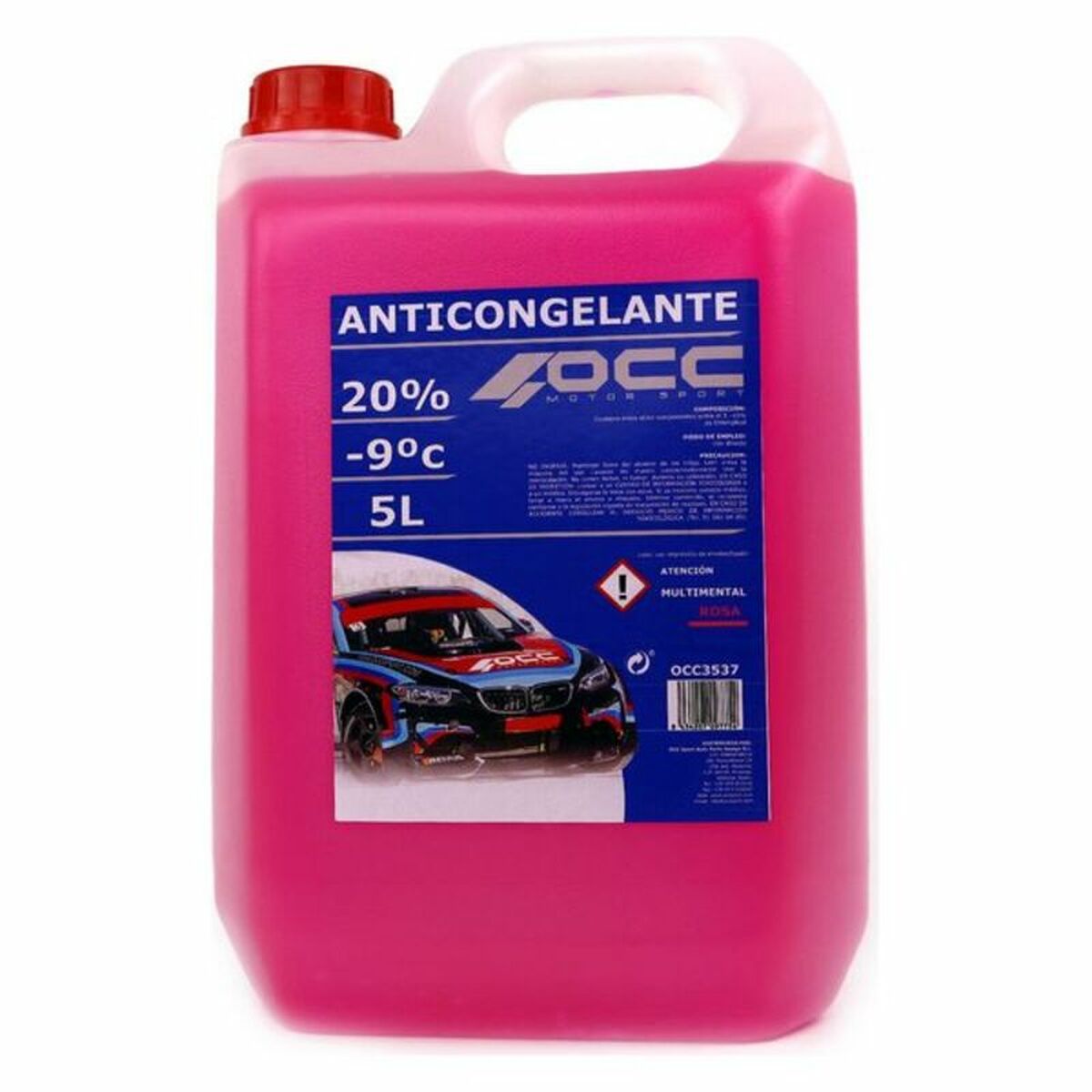 Frostskydd OCC Motorsport 20% Rosa (5 L) - 5