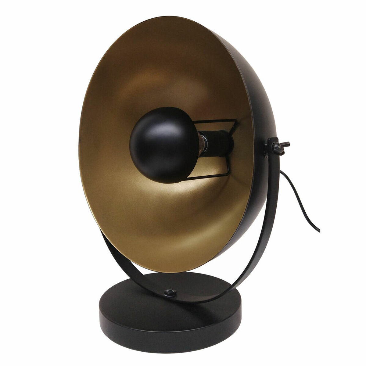 Bordslampa DKD Home Decor Svart Gyllene Metall (34 x 22 x 35 cm) - 4