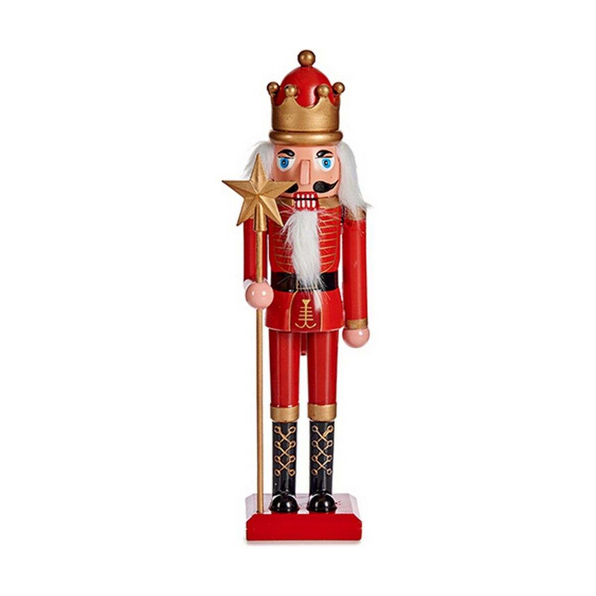 Prydnadsfigur Röd Nötknäppare 21,5 x 81 x 16 cm Plast