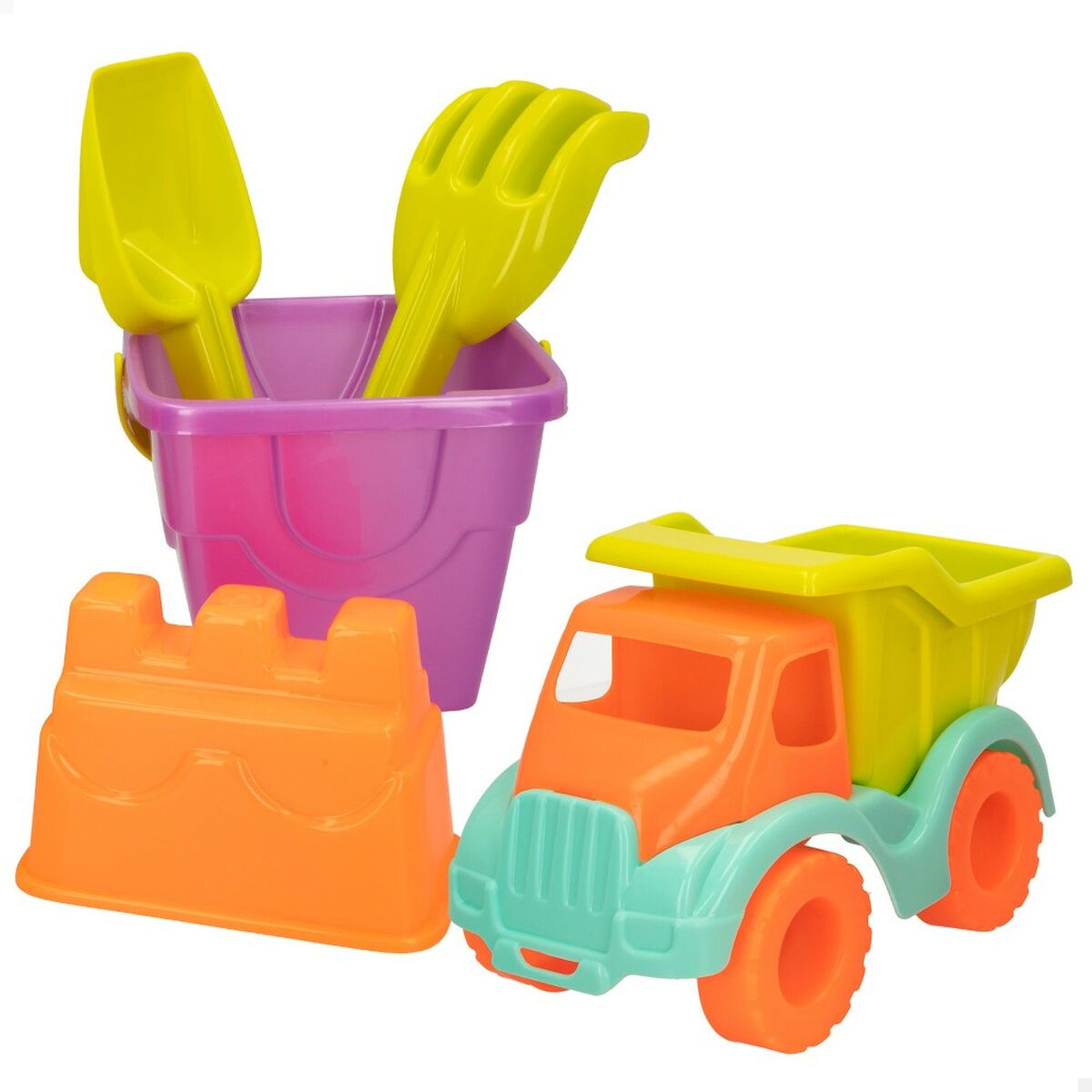 Strandleksaker set Colorbaby 5 Delar polypropen (24 antal) - 6