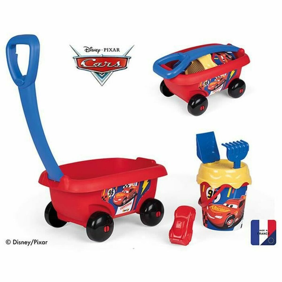 Strandleksaker set Smoby Beach Cart Furnished Vagn - 2