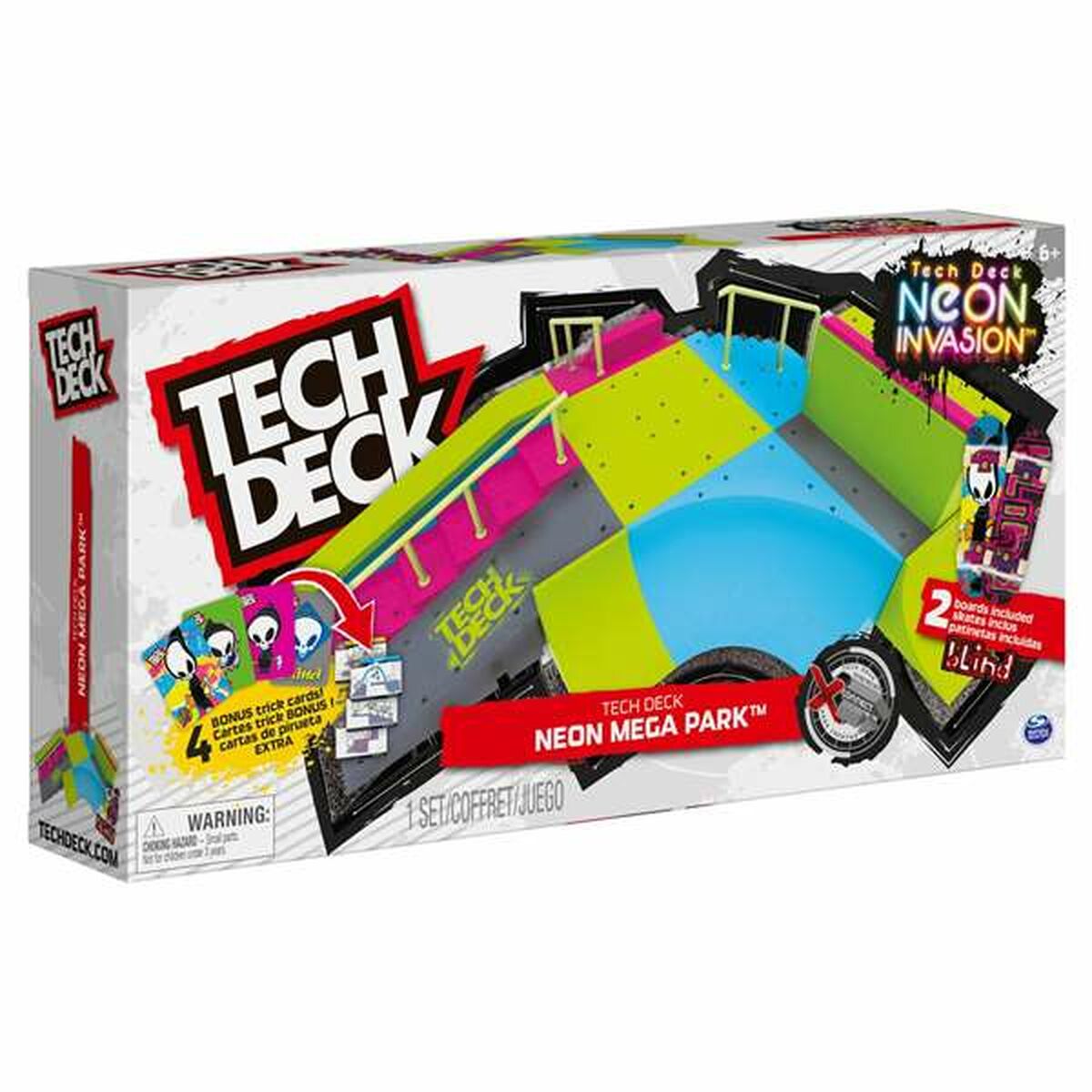Skatepark Tech Deck Neon Mega Park - 3
