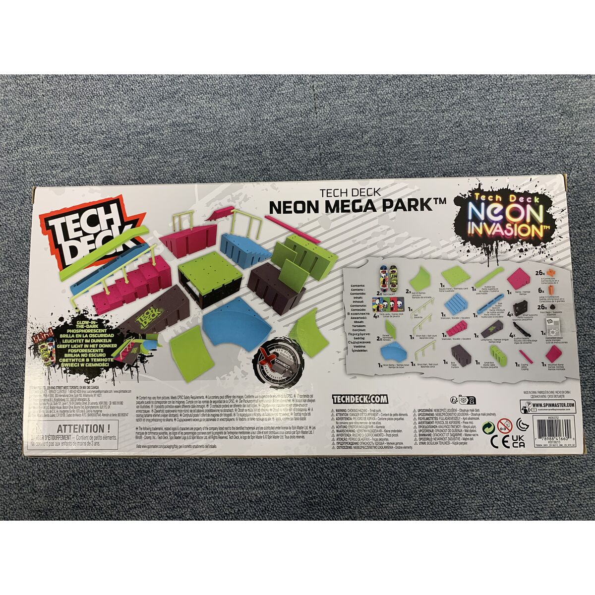 Skatepark Tech Deck Neon Mega Park - 7