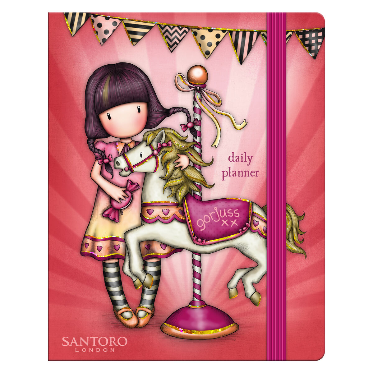 Dagbok Gorjuss Carousel (11.5 x 14.5 x 2 cm) - 5