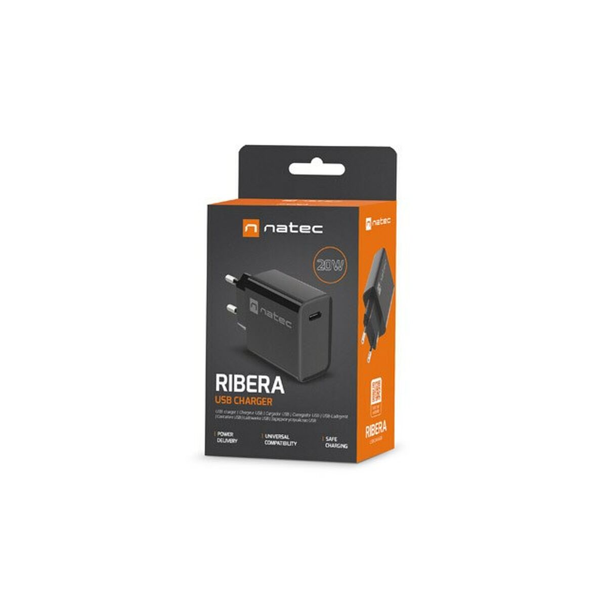 USB-kabel Natec NUC-2060 Svart - 6