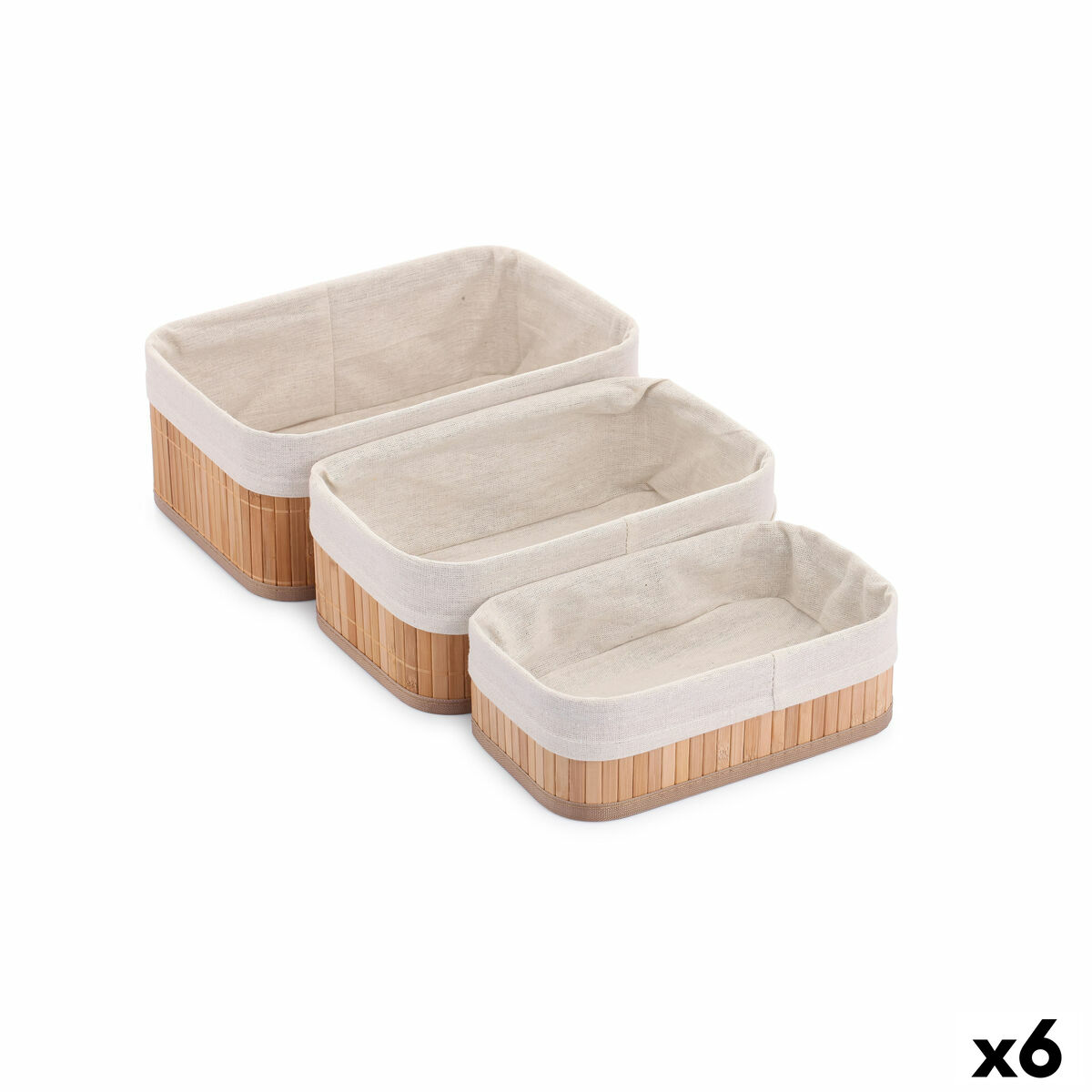 Korgset Confortime Bambu Naturell