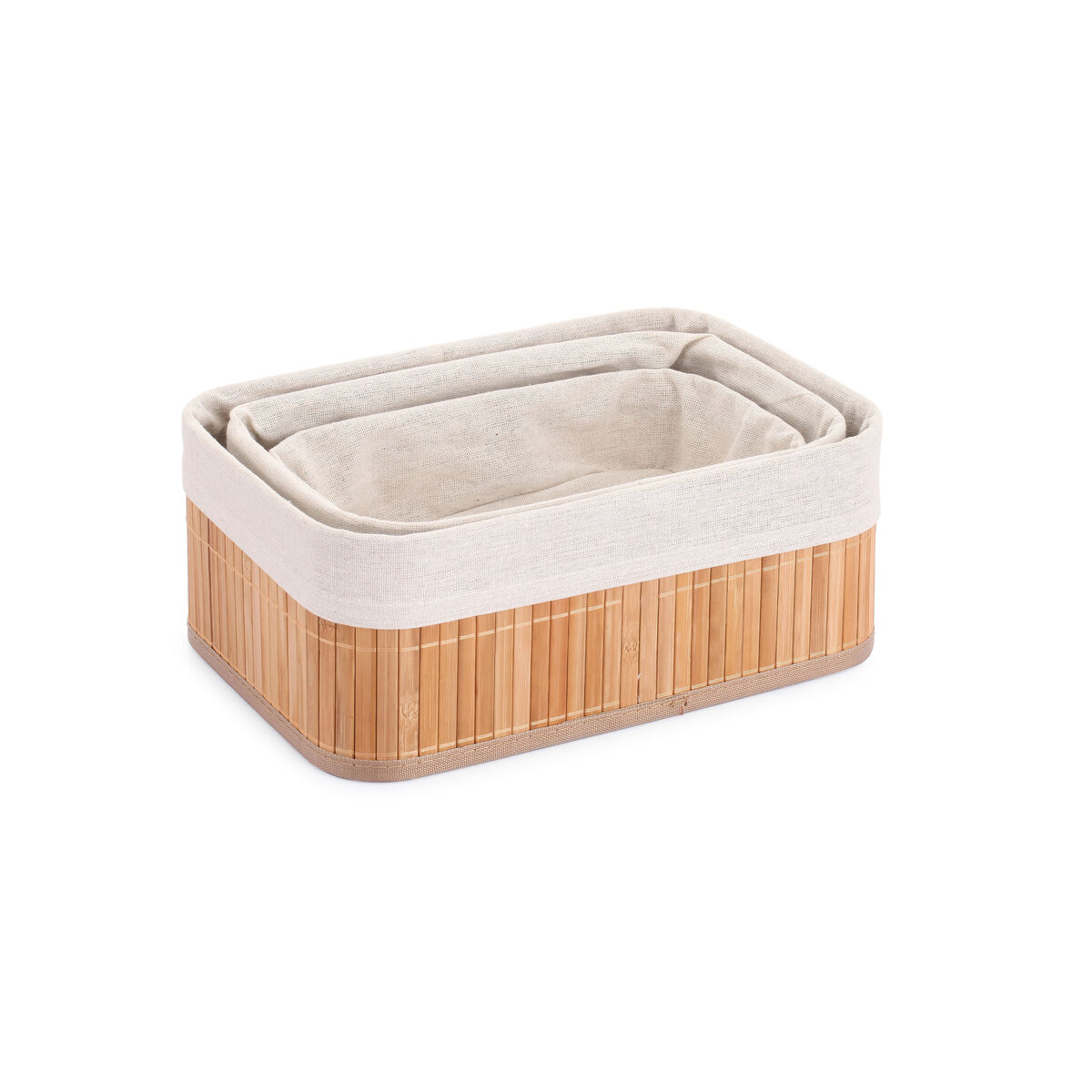 Korgset Confortime Bambu Naturell - 2