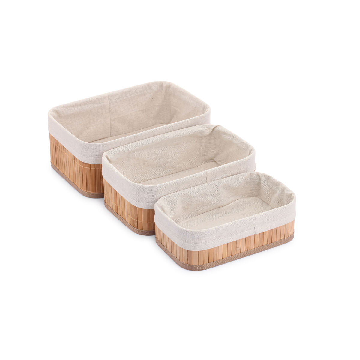 Korgset Confortime Bambu Naturell - 3