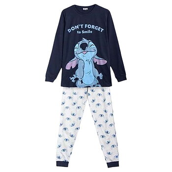 Pyjamas Stitch Blå