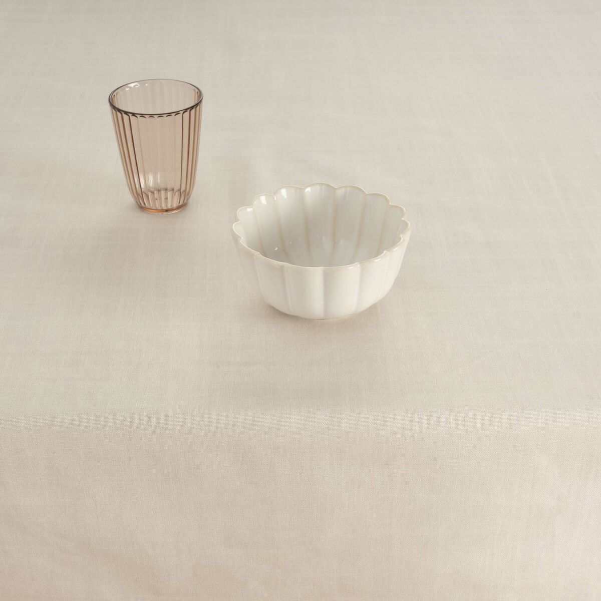 Bordsduk Belum Liso Ljusgrå 155 x 155 cm - 4