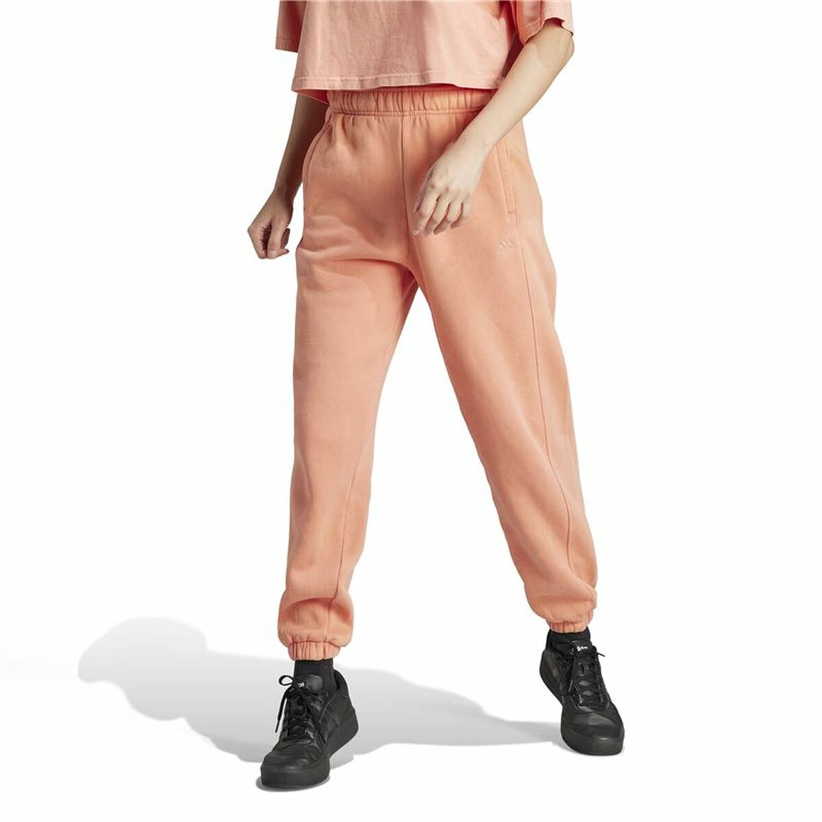 Byxor för vuxna Adidas All Szn Beige Kvinna - 2