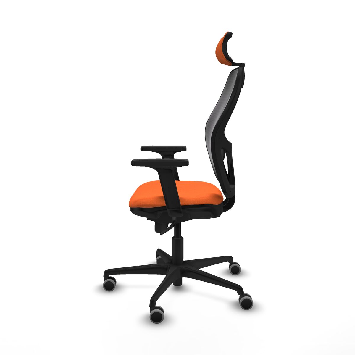 Kontorsstol med nackstöd Jorquera Piqueras y Crespo 2D036G2 Orange - 3