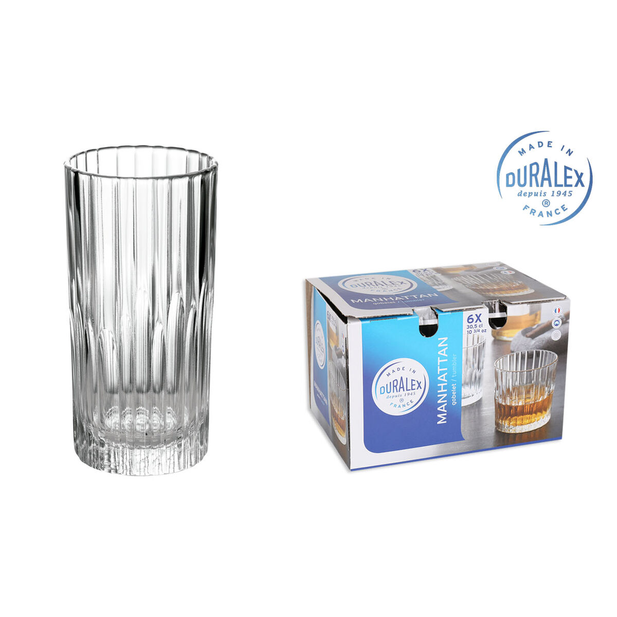 Glasset Duralex 1058AB06/6 305 ml 6 Delar (6 antal) - 3