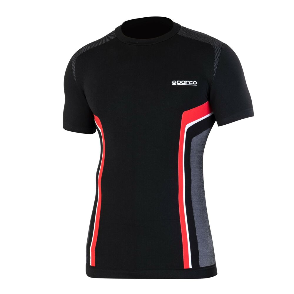T-shirt med kortärm Herr Sparco HYPER-T Svart Röd M