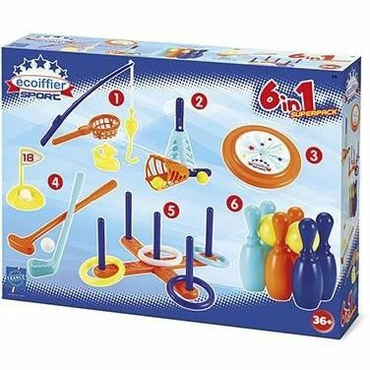 Strandleksaker set Ecoiffier Multicolour - 5