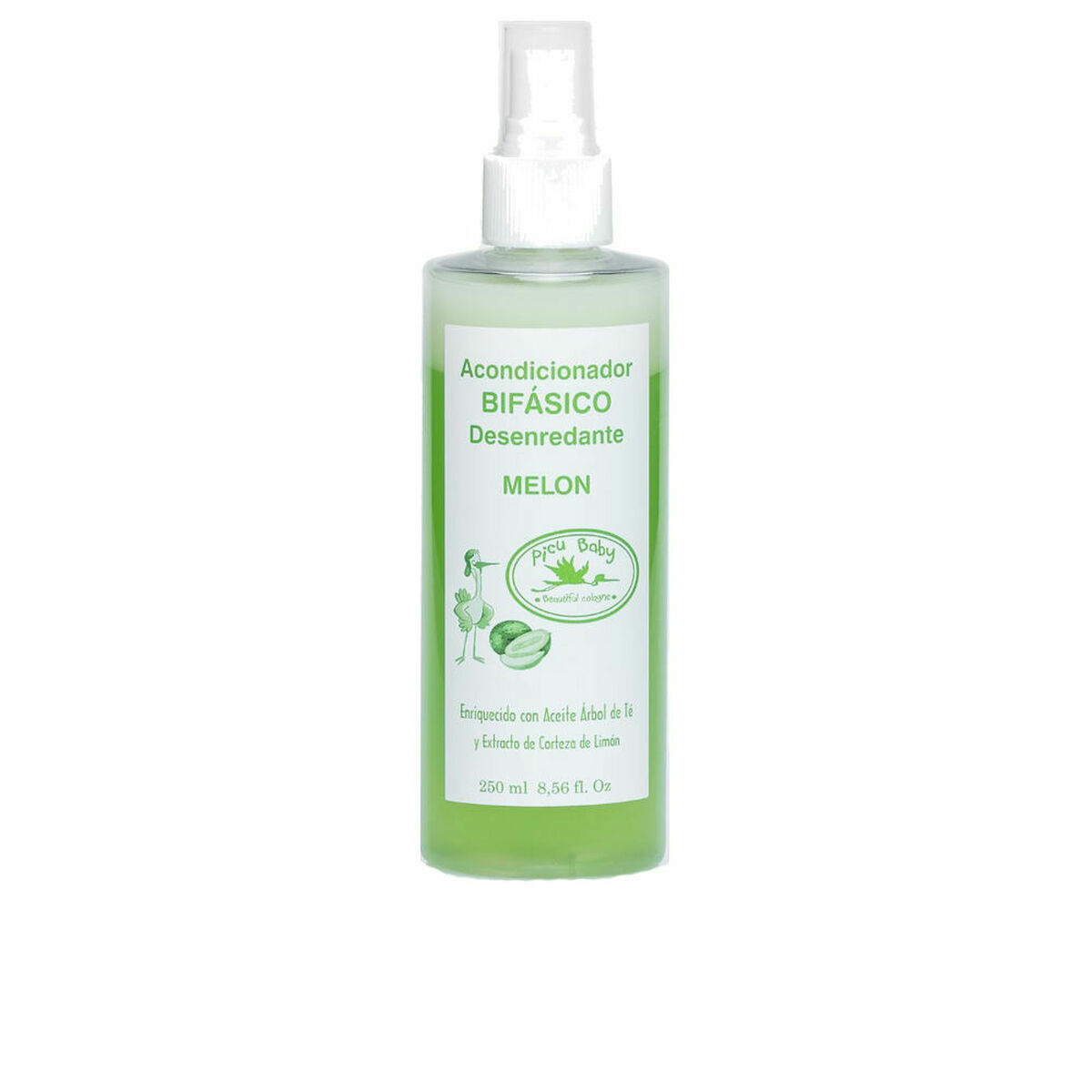Bifasisk balsam Picu Baby Bifásico 250 ml Detangler Melon