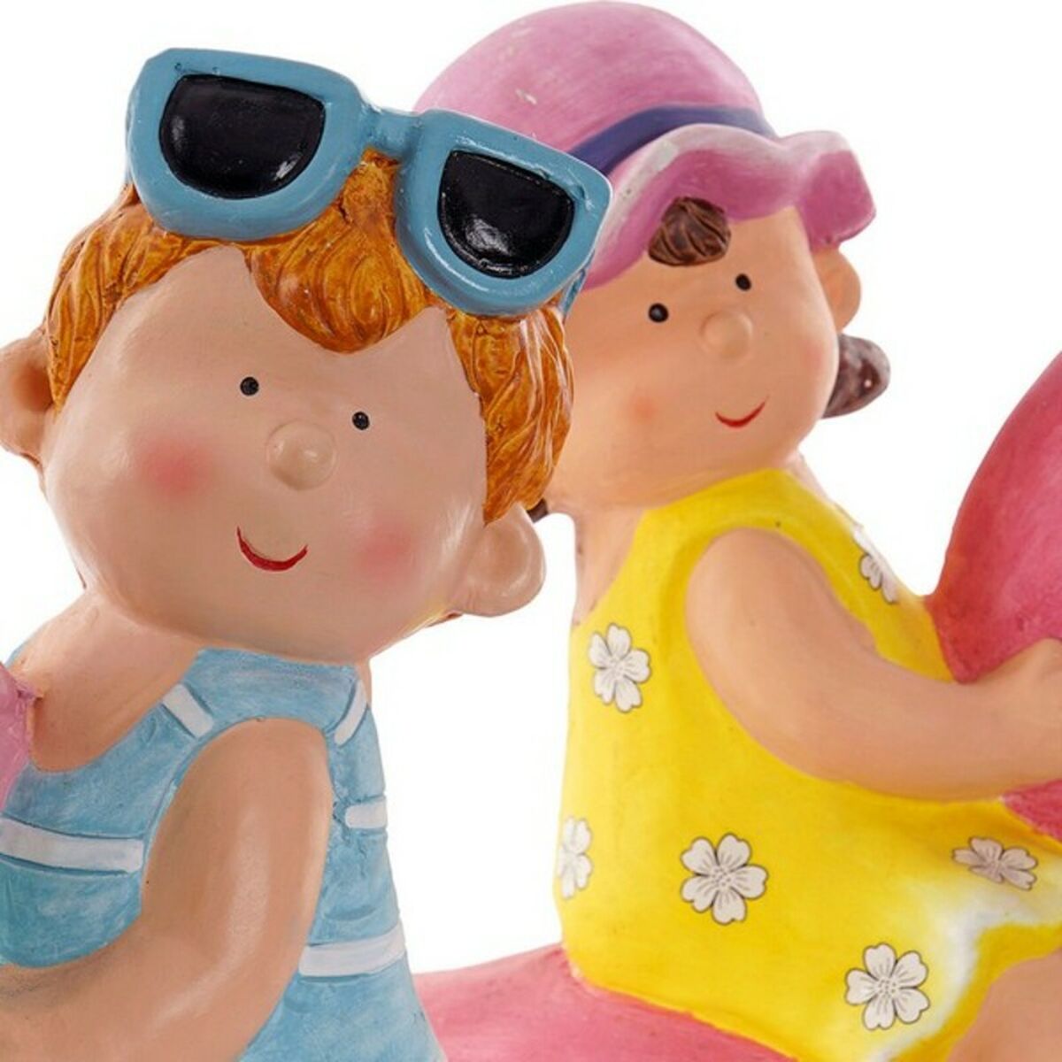 Prydnadsfigur DKD Home Decor Pojkar Glasfiber (2 pcs) - 2