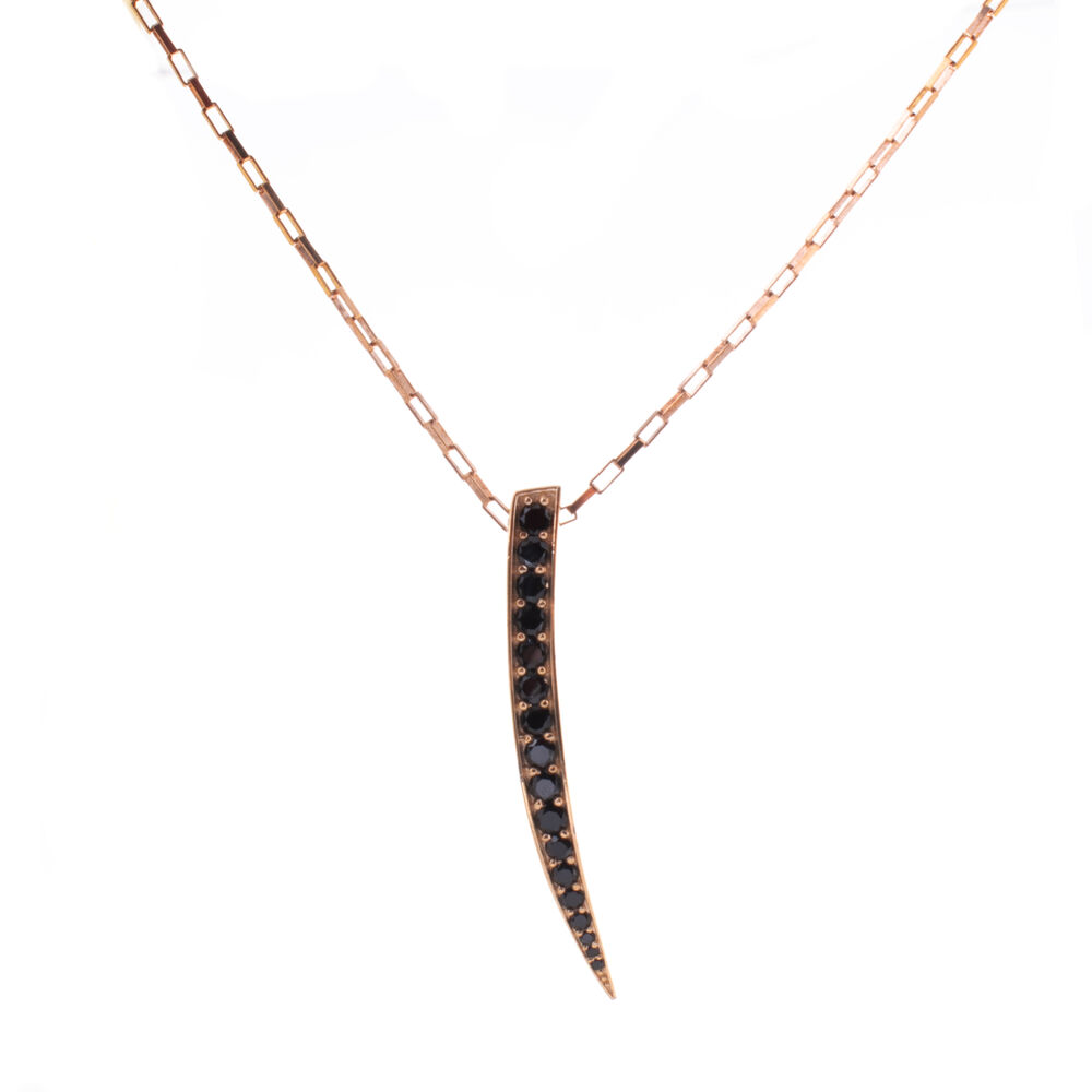 Damhalsband Sif Jakobs P1012-BK-RG 25 cm