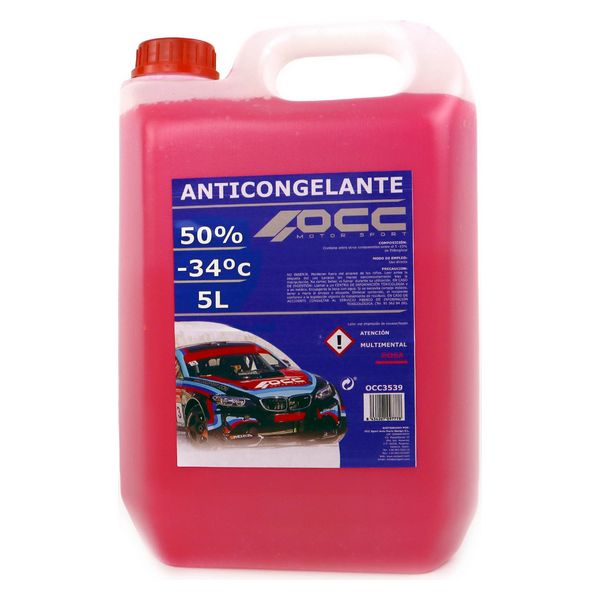 Frostskydd OCC Motorsport 50% Organisk Rosa (5 L)