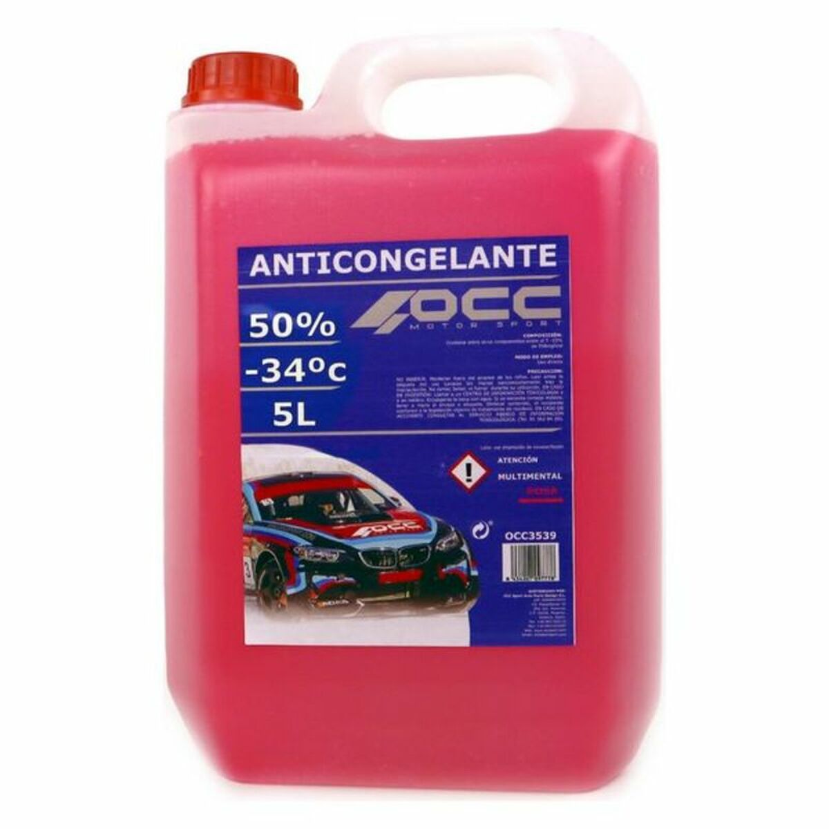 Frostskydd OCC Motorsport 50% Organisk Rosa (5 L) - 9