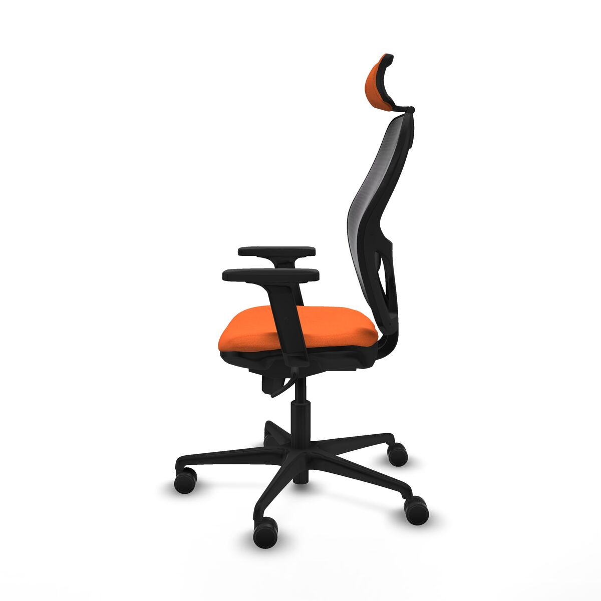 Kontorsstol med nackstöd Jorquera Piqueras y Crespo 2D036N2 Orange - 3