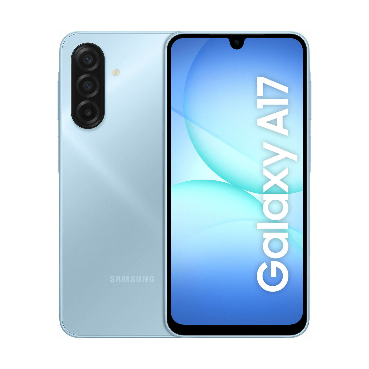 Smartphone Samsung A17 LIGHT BLUE 6,7" Octa Core 4 GB RAM 128 GB Blå - 2