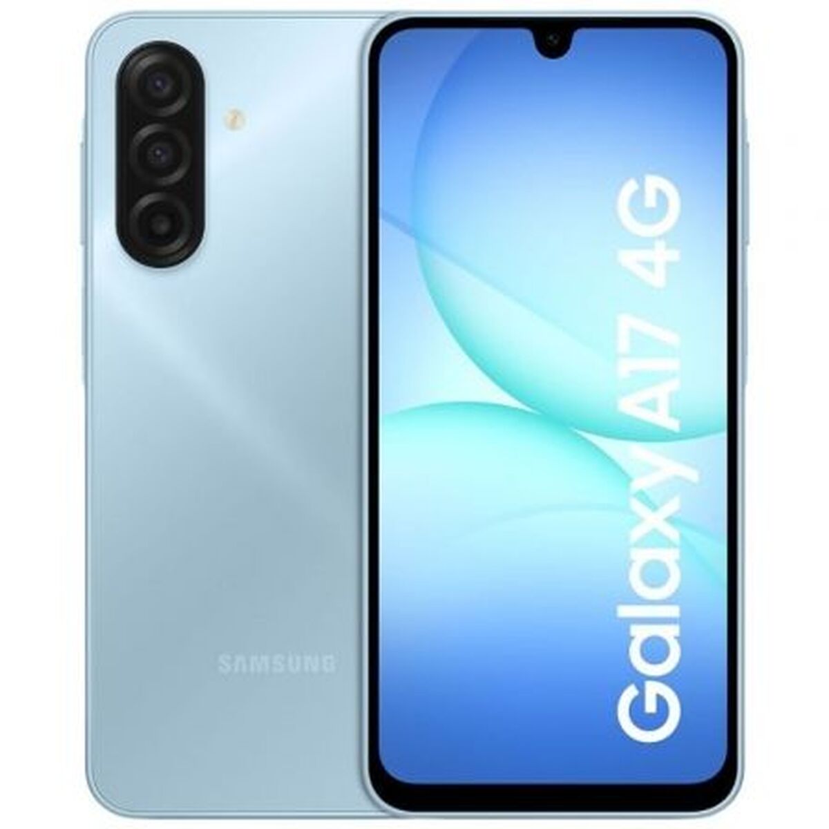 Smartphone Samsung A17 LIGHT BLUE 6,7" Octa Core 4 GB RAM 128 GB Blå