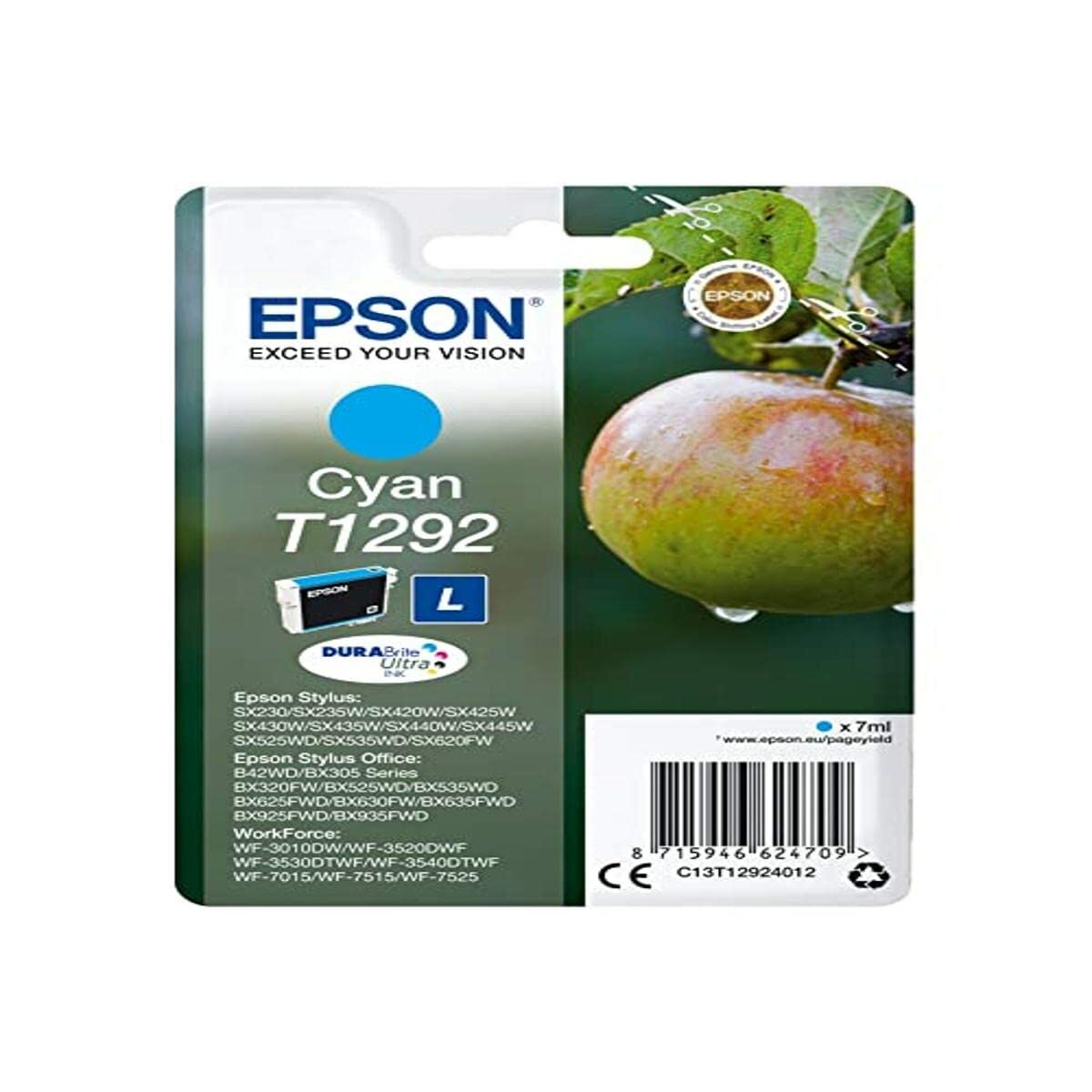 Original Bläckpatron Epson C13T12924022 Mörkblå - 2