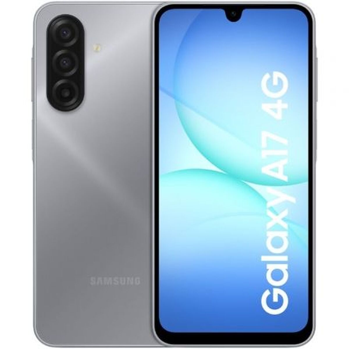 Smartphone Samsung A17 GRAY 6,7" Octa Core 4 GB RAM 128 GB Grå