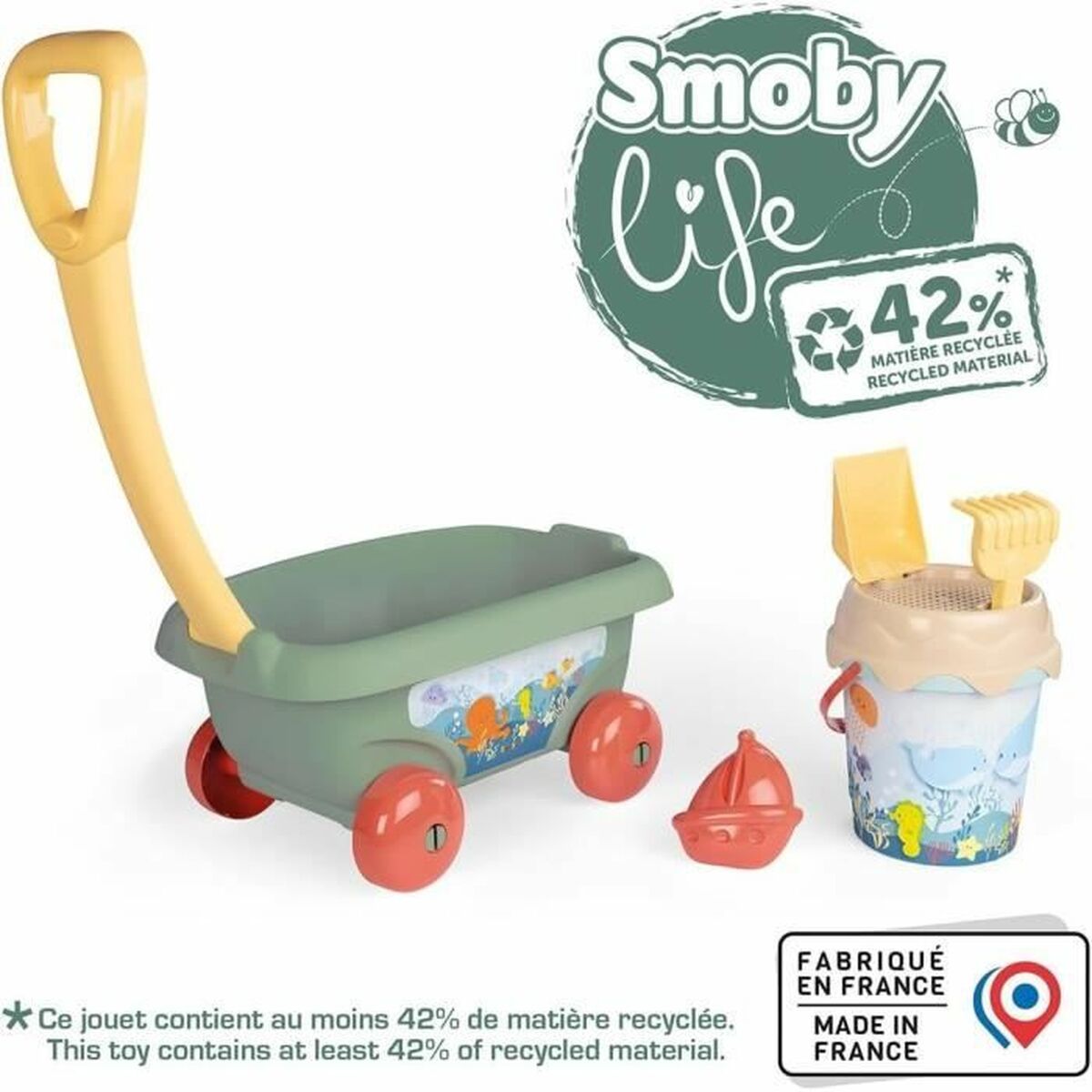 Strandleksaker set Smoby Grön - 2