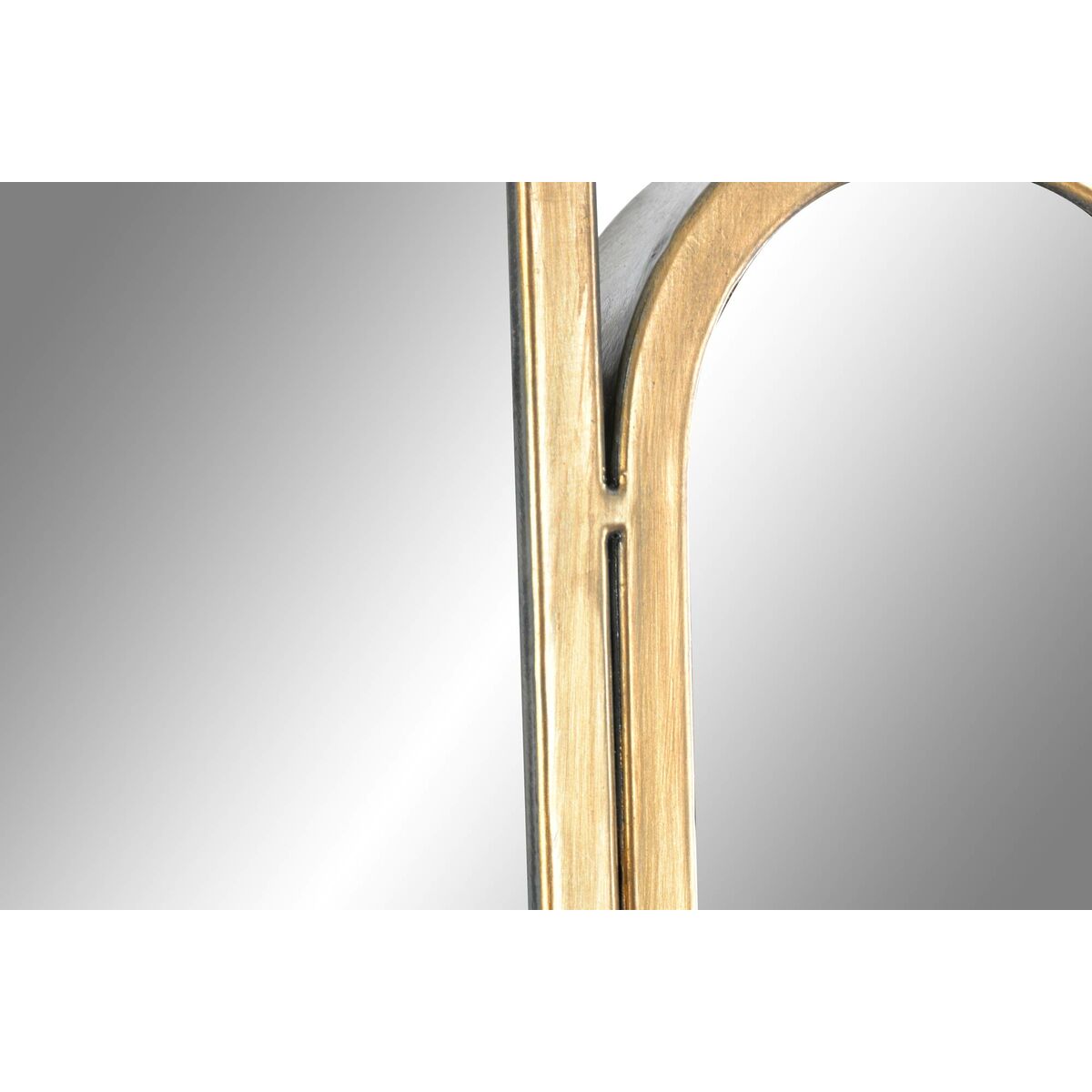 Väggspegel DKD Home Decor Gyllene Metall Glas 89,5 x 3,5 x 90 cm - 3