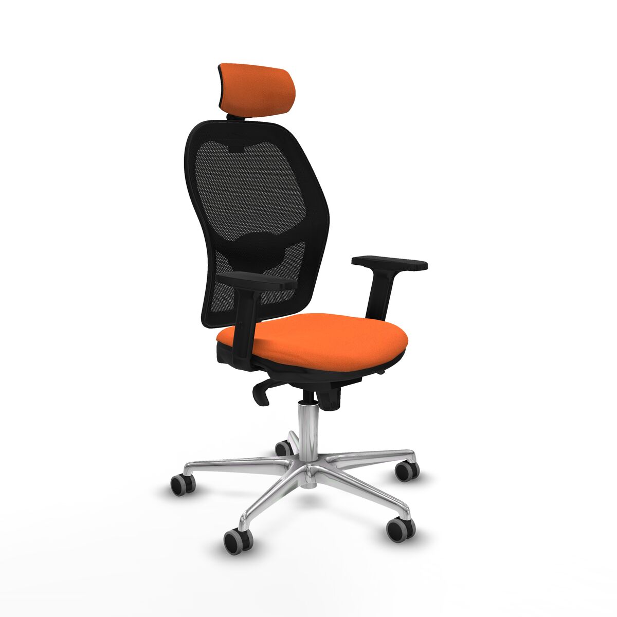 Kontorsstol med nackstöd Jorquera Piqueras y Crespo 2D086G2 Orange