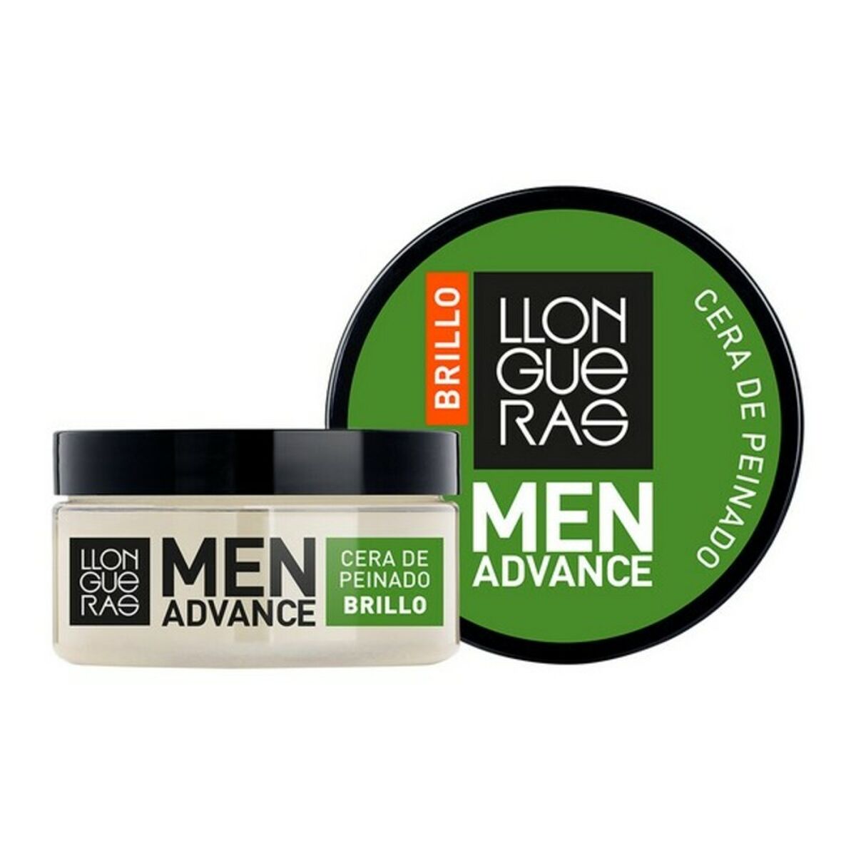 Gjutet vax Llongueras Men Advance Brillo 85 ml - 2