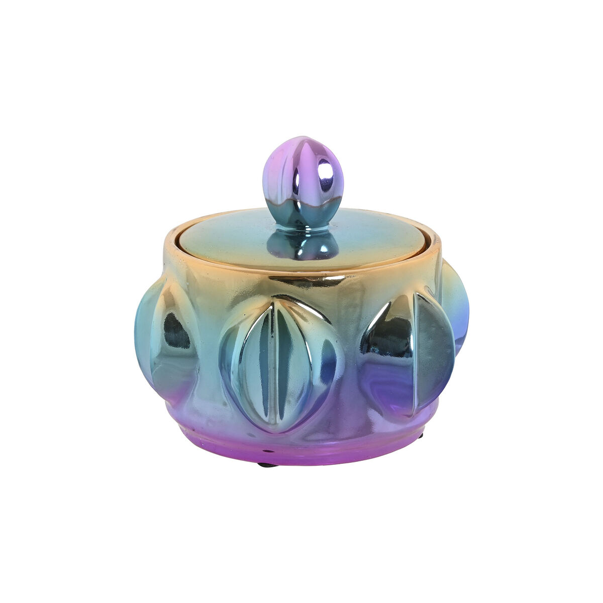 Vas Home ESPRIT Multicolour Stengods Modern 15 x 15 x 14 cm