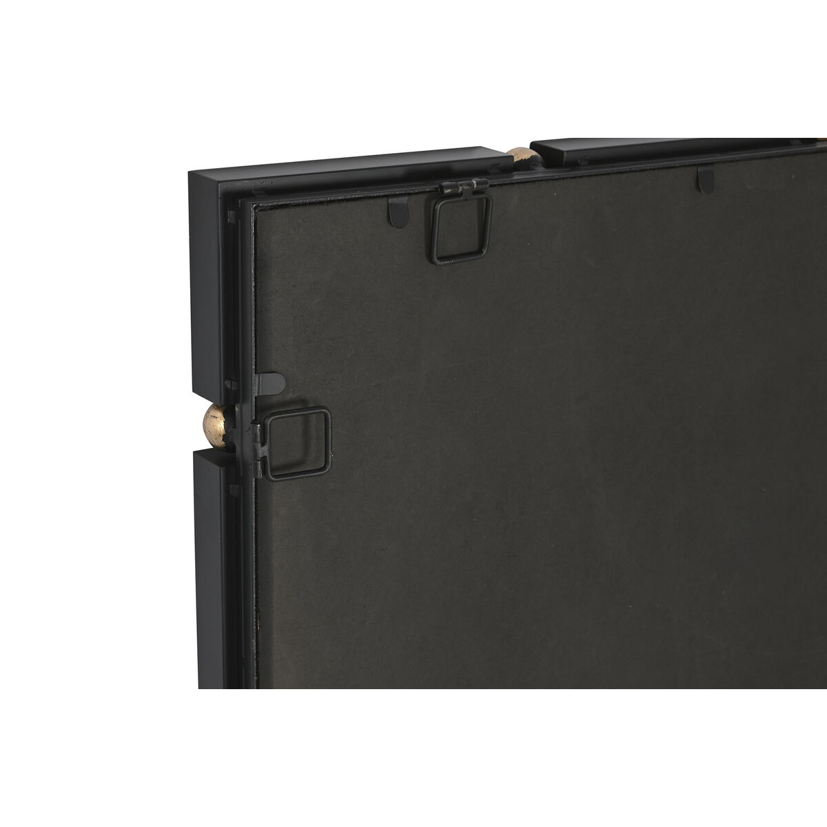 Väggspegel Home ESPRIT Svart Gyllene 64,5 x 5 x 96,5 cm - 3