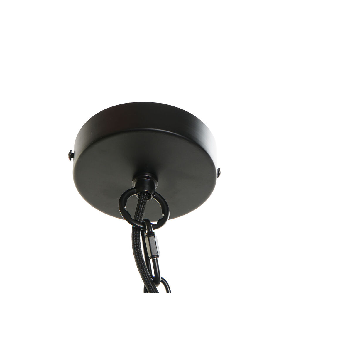 Taklampa DKD Home Decor Svart Metall Brun 220 V 50 W (25 x 25 x 43 cm) - 4