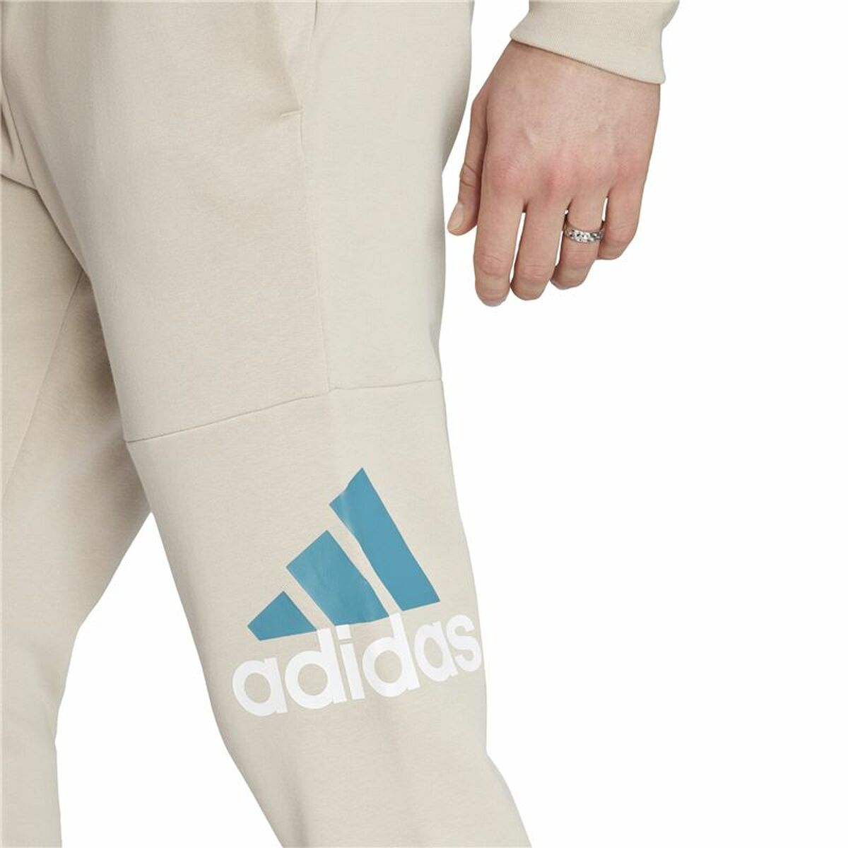 Långa träningsbyxor Adidas BI FI Män - 4
