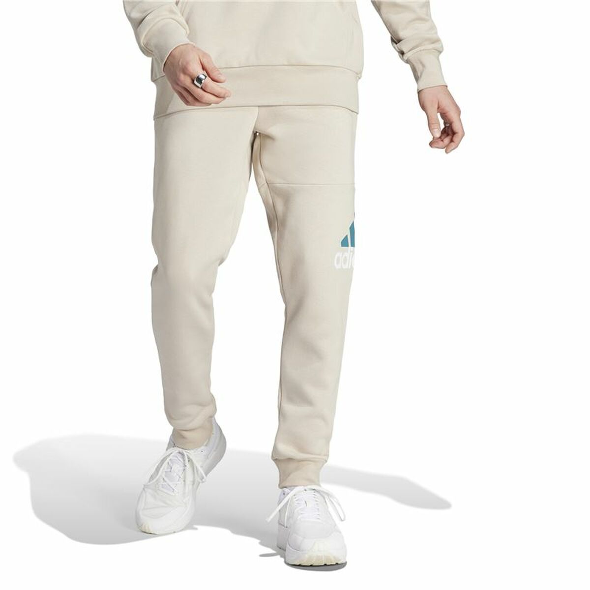 Långa träningsbyxor Adidas BI FI Män - 2