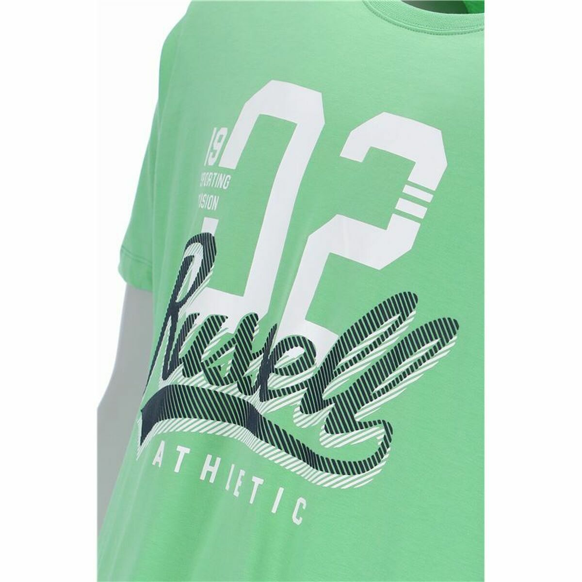 T-shirt med kortärm Herr Russell Athletic Amt A30101 Grön Ljusgrön - 2